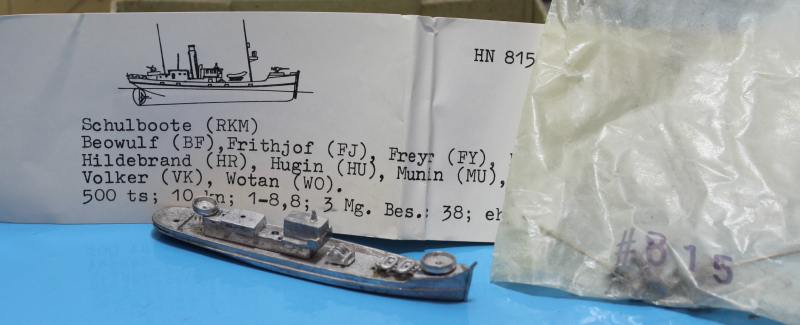 Schulboot "Hagen"-Klasse Bausatz (1 St.) D 1940 Historia Navalis HN 815 in 1:500